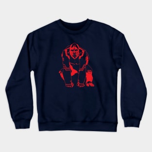 Gorillatron Red Crewneck Sweatshirt